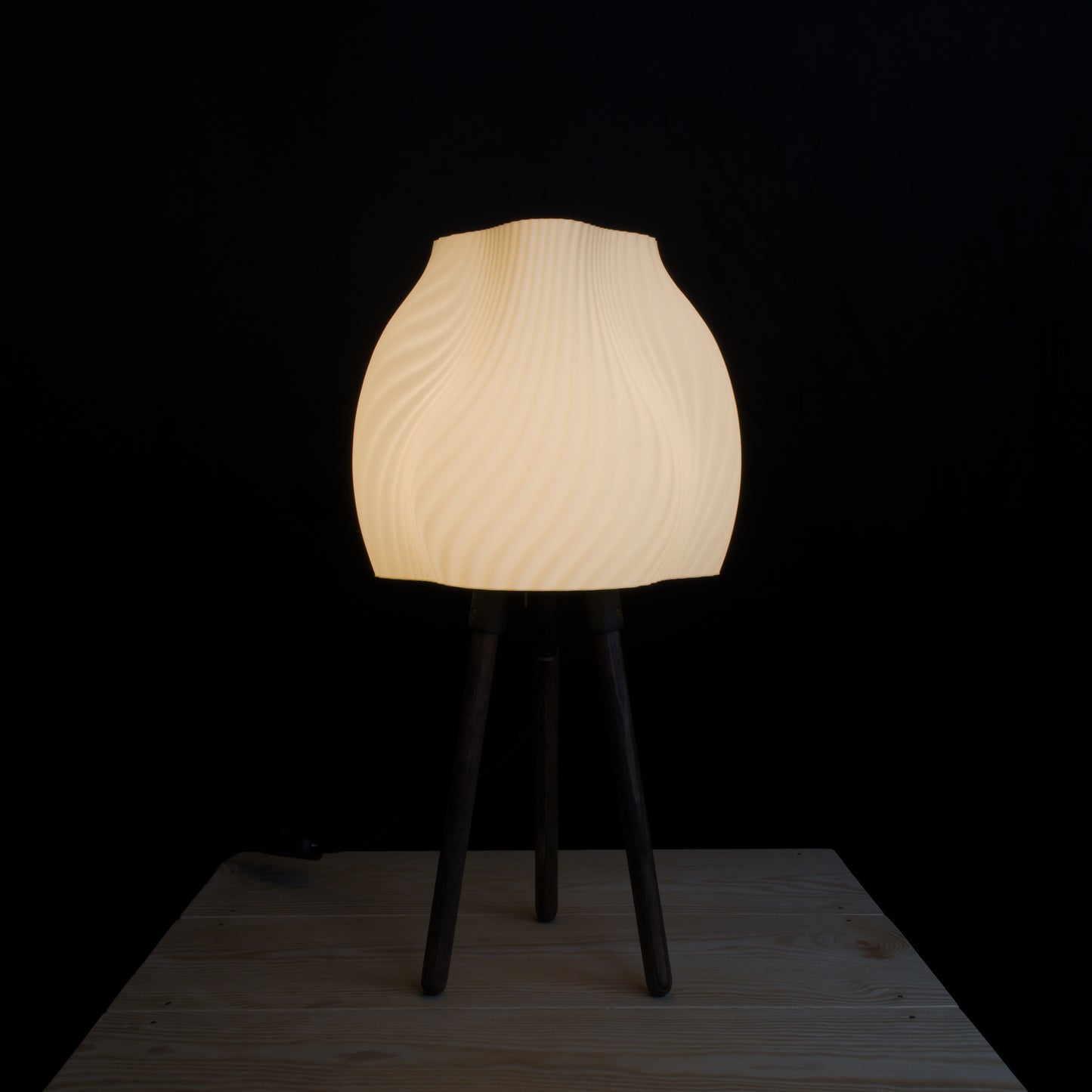 Meringa 02 - Table Lamp Wood