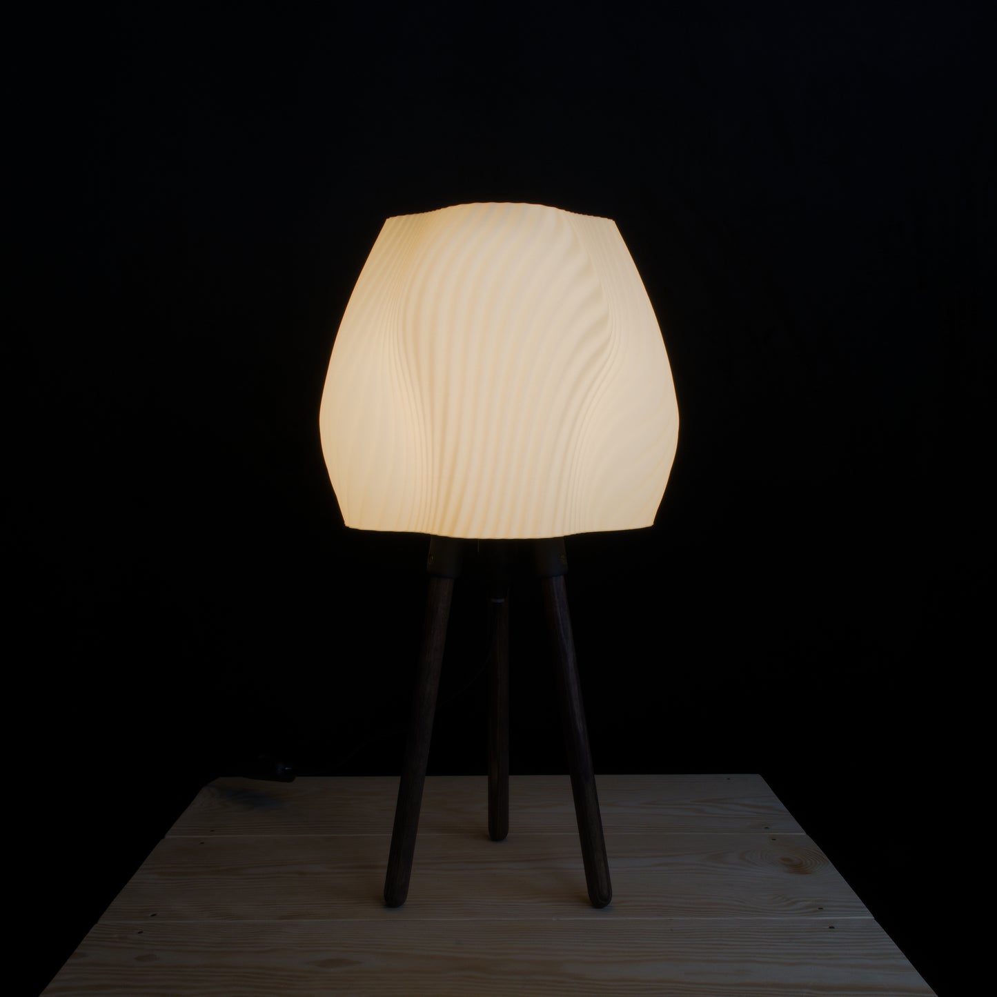 Meringa 02 - Table Lamp Wood