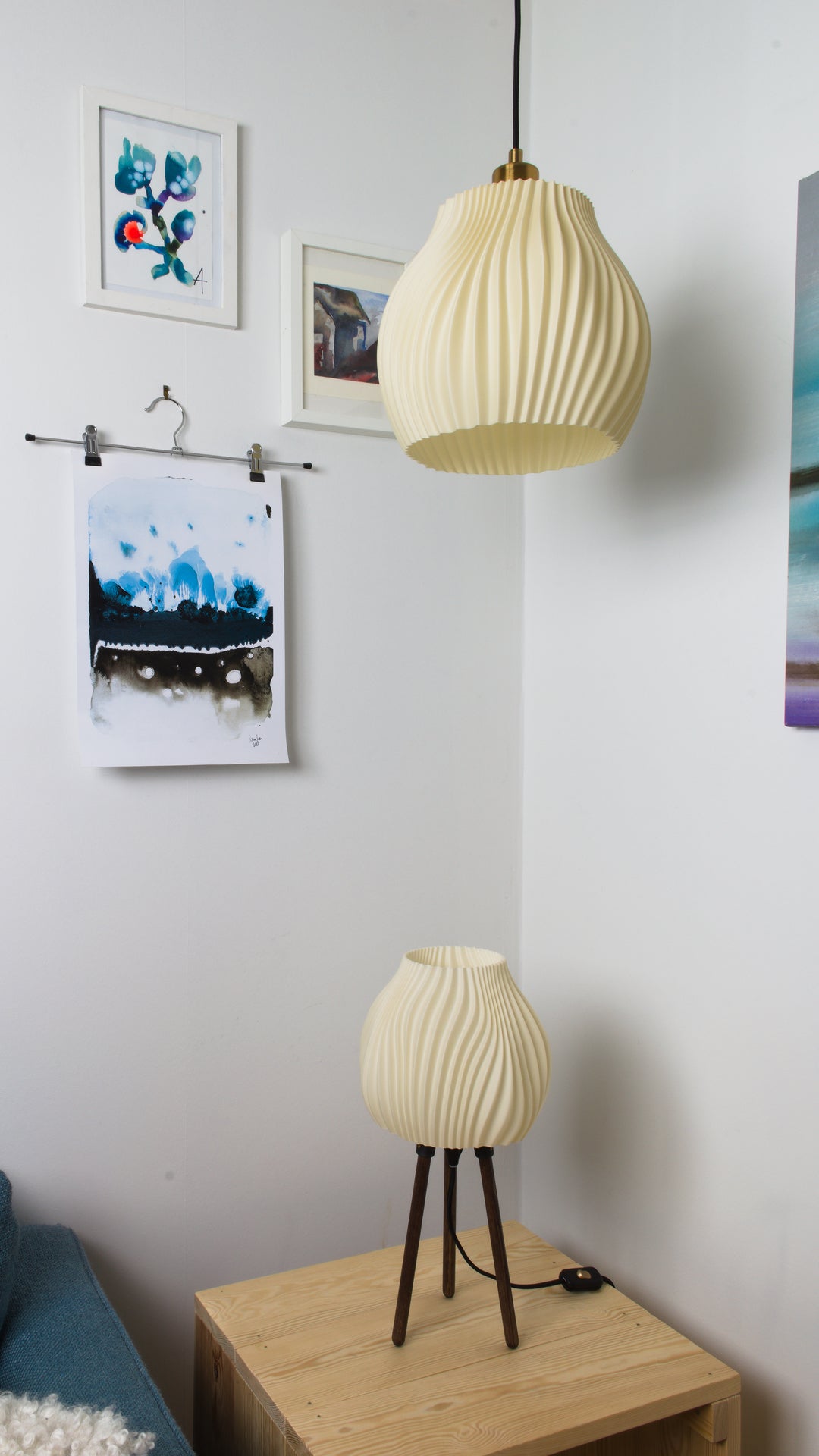Meringa 03 - Table Lamp Wood
