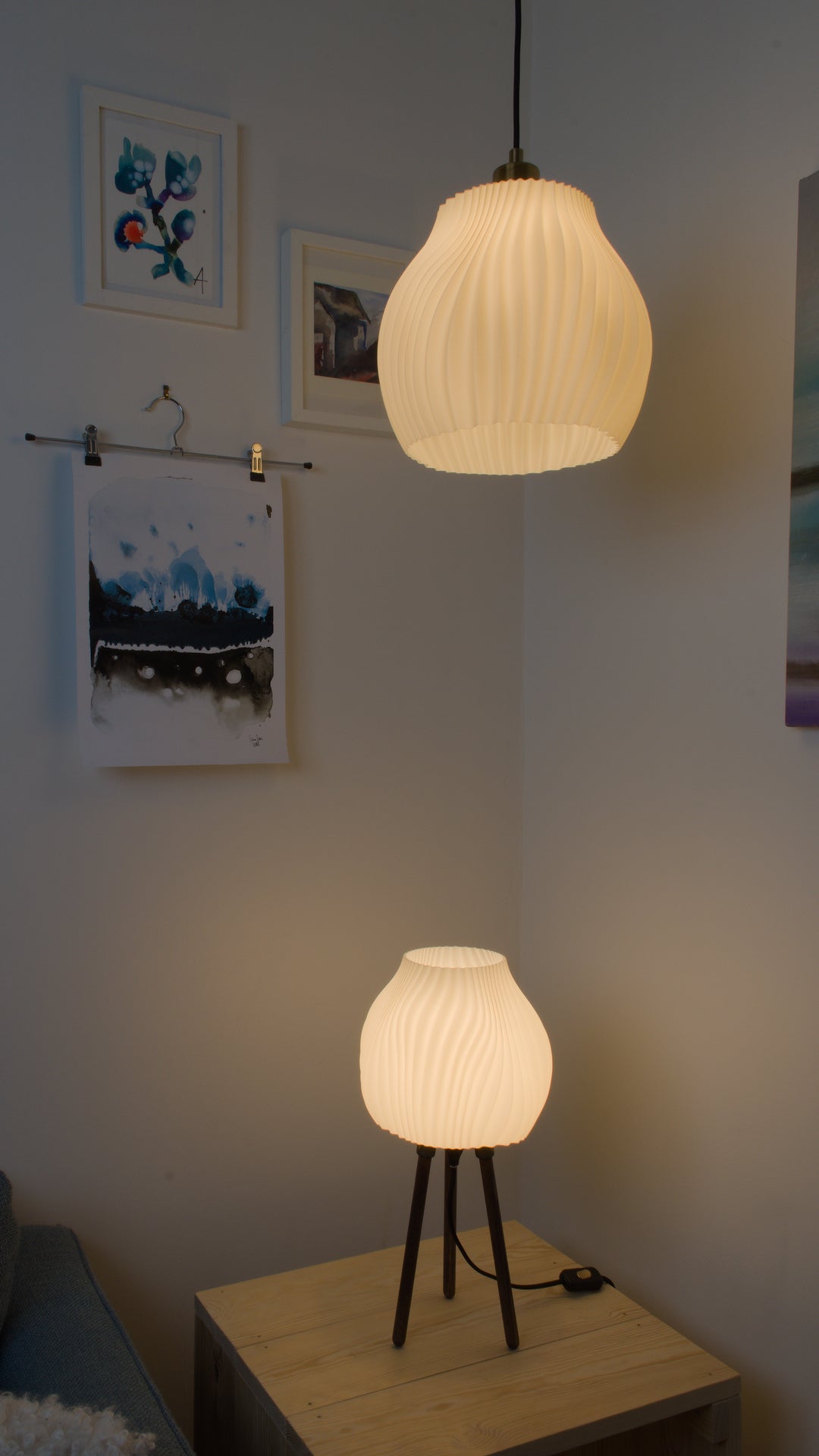 Meringa 03 - Table Lamp Wood