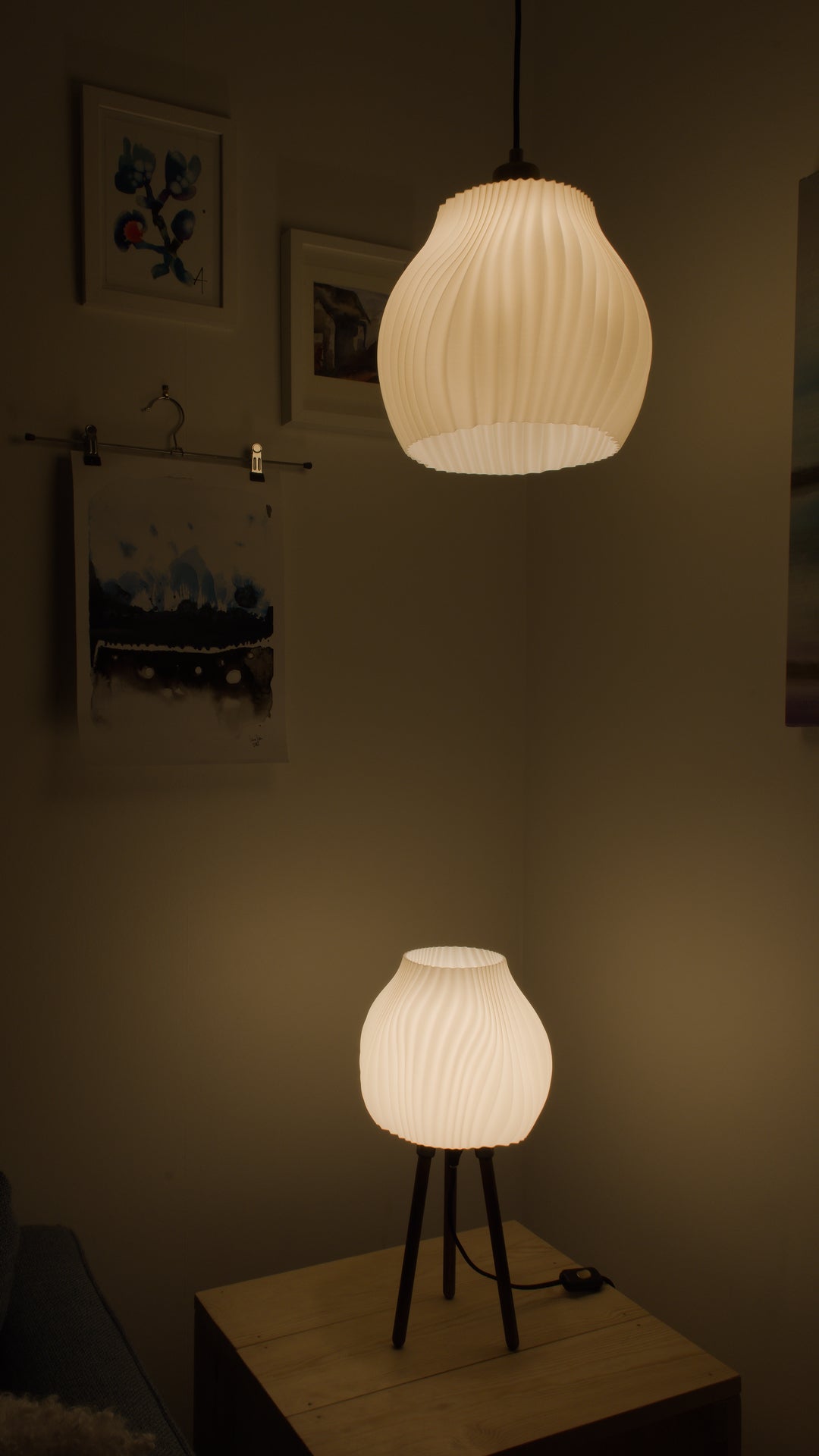 Meringa 03 - Table Lamp Wood