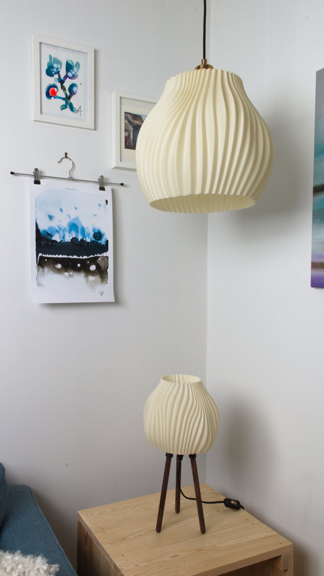 Meringa 03 - Table Lamp Wood