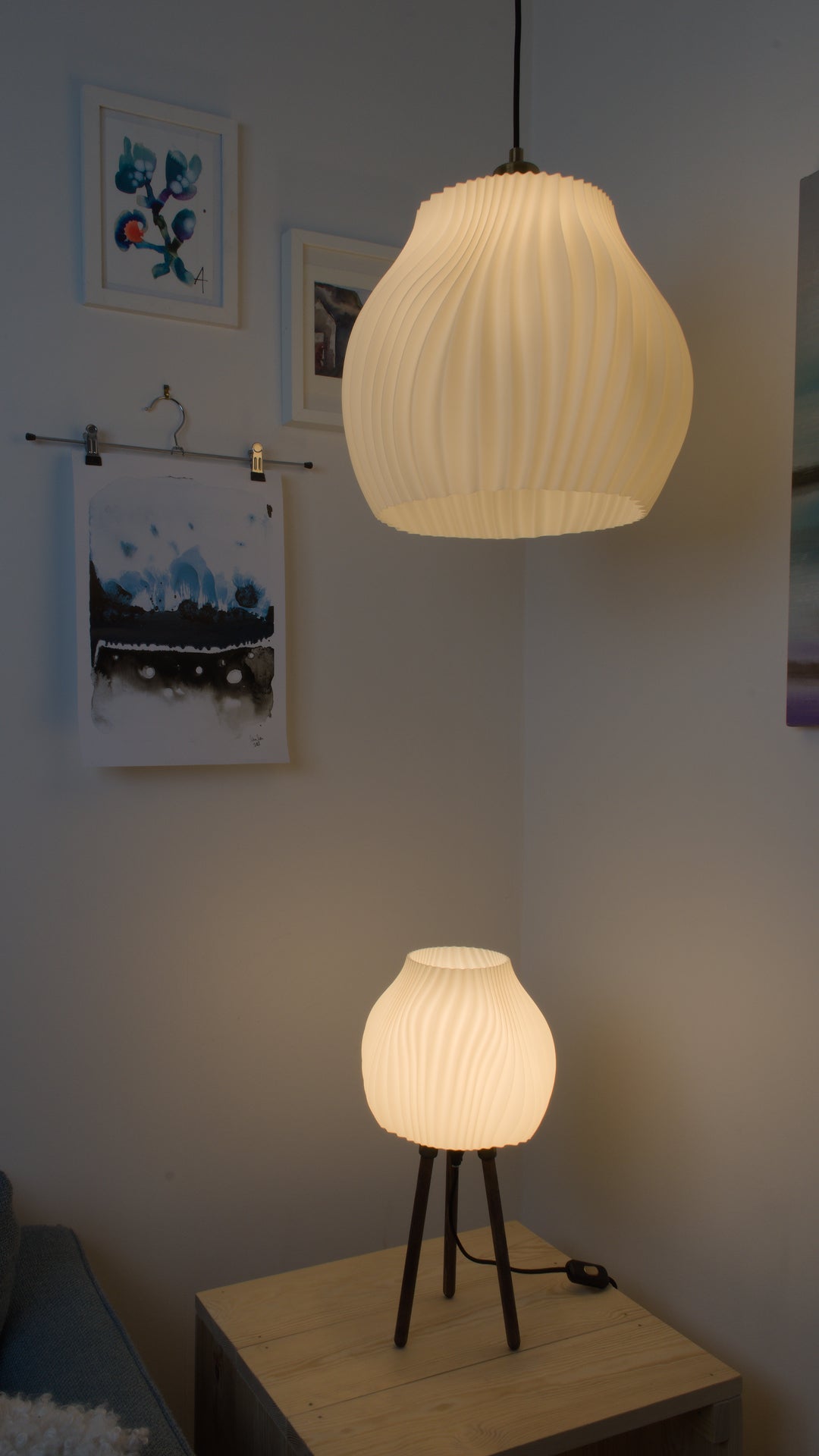 Meringa 03 - Table Lamp Wood