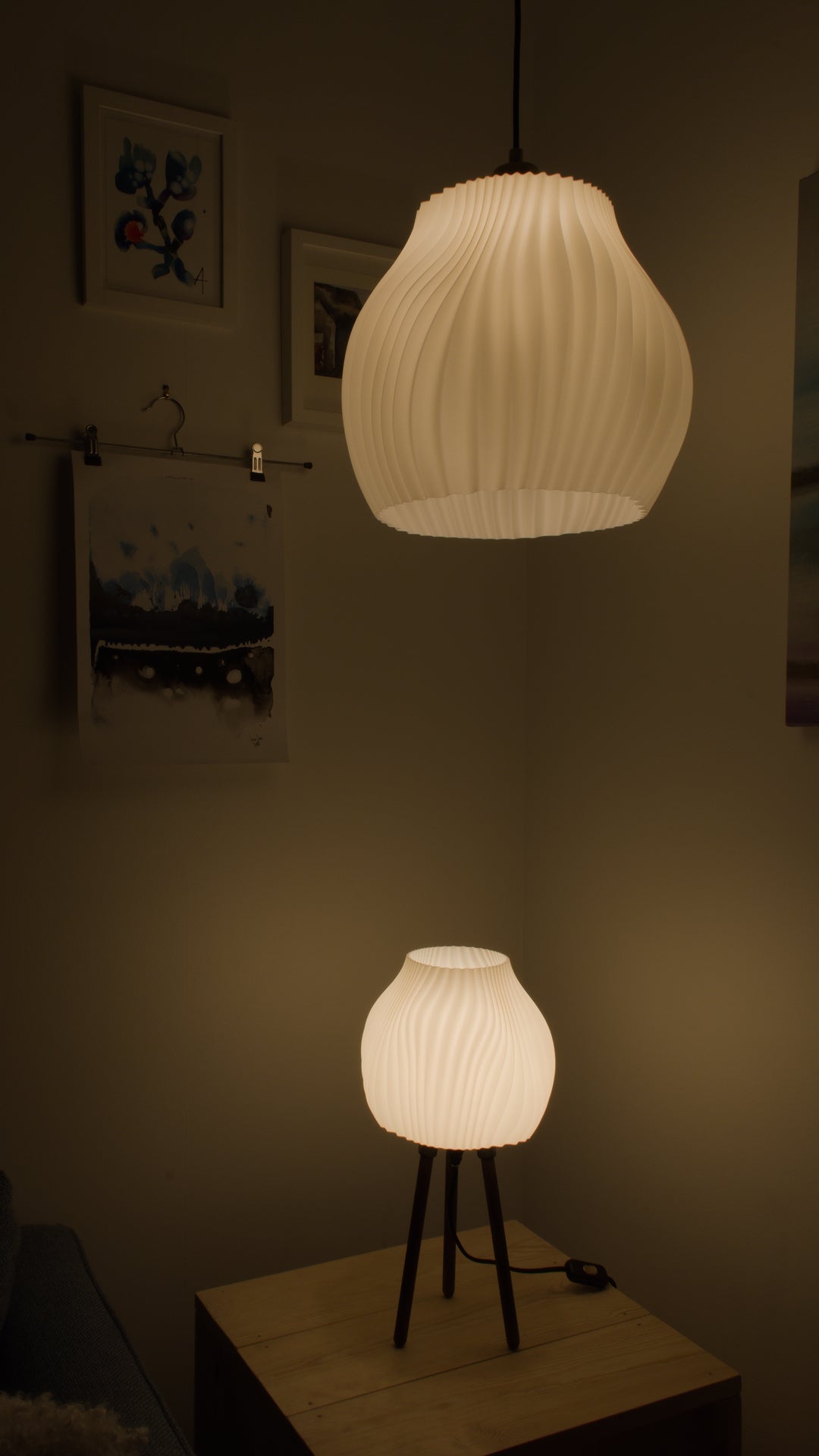 Meringa 03 - Table Lamp Wood