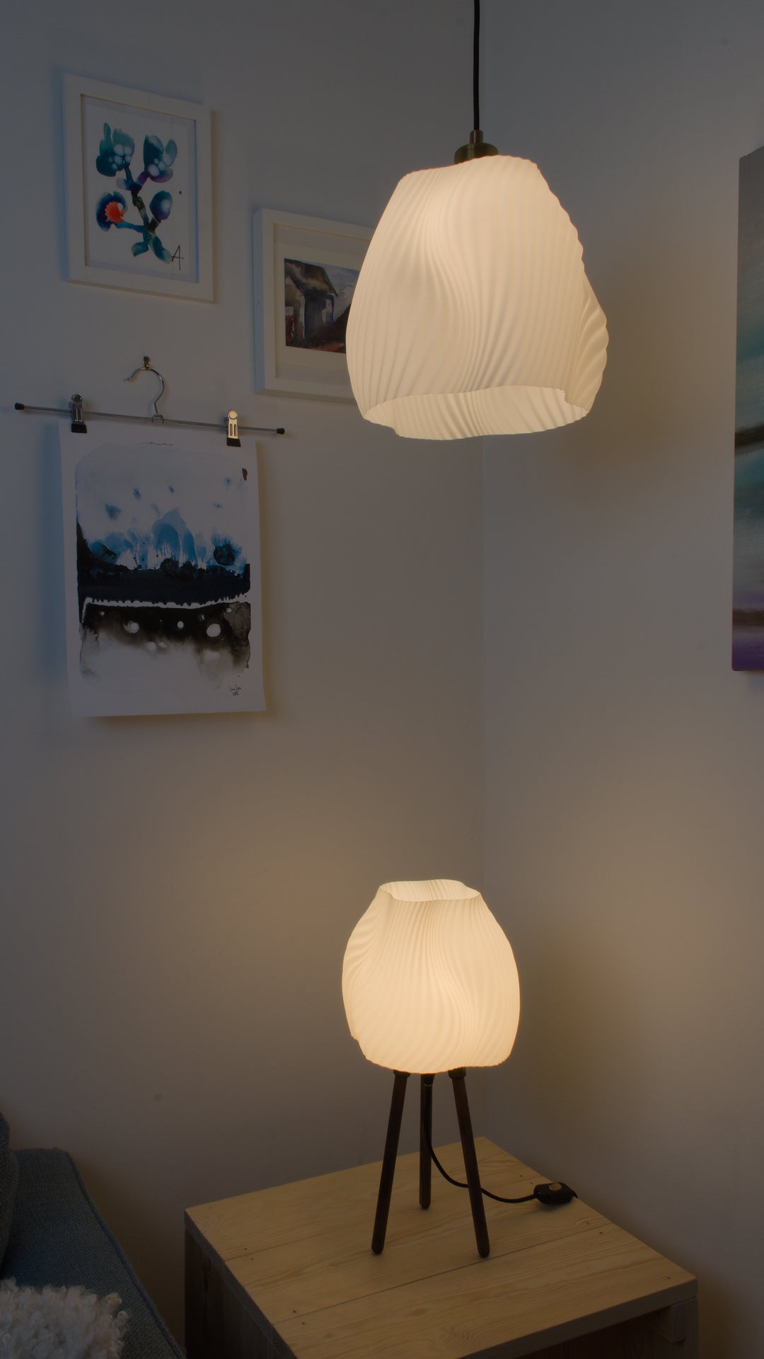 Meringa 02 - Table Lamp Wood