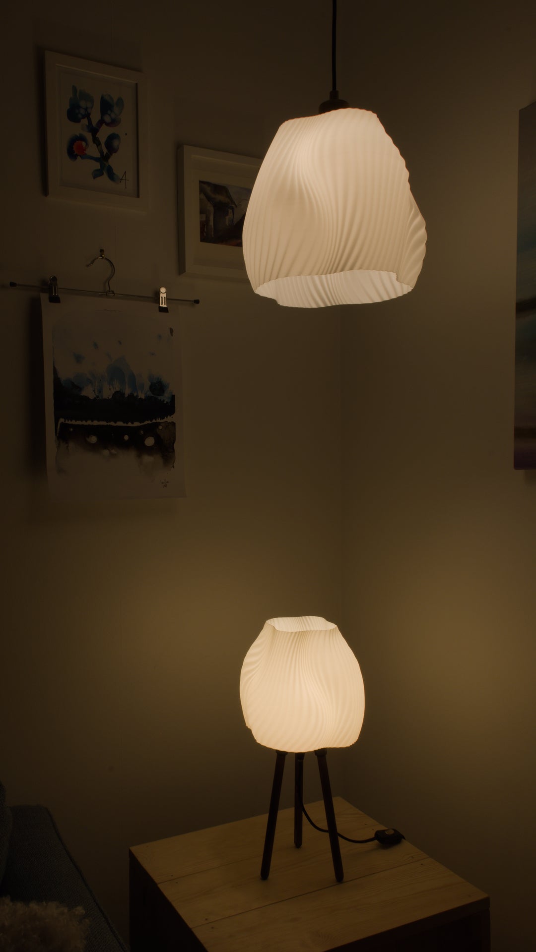 Meringa 02 - Table Lamp Wood