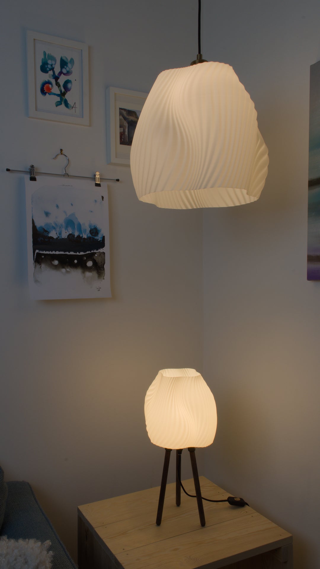 Meringa 02 - Table Lamp Wood
