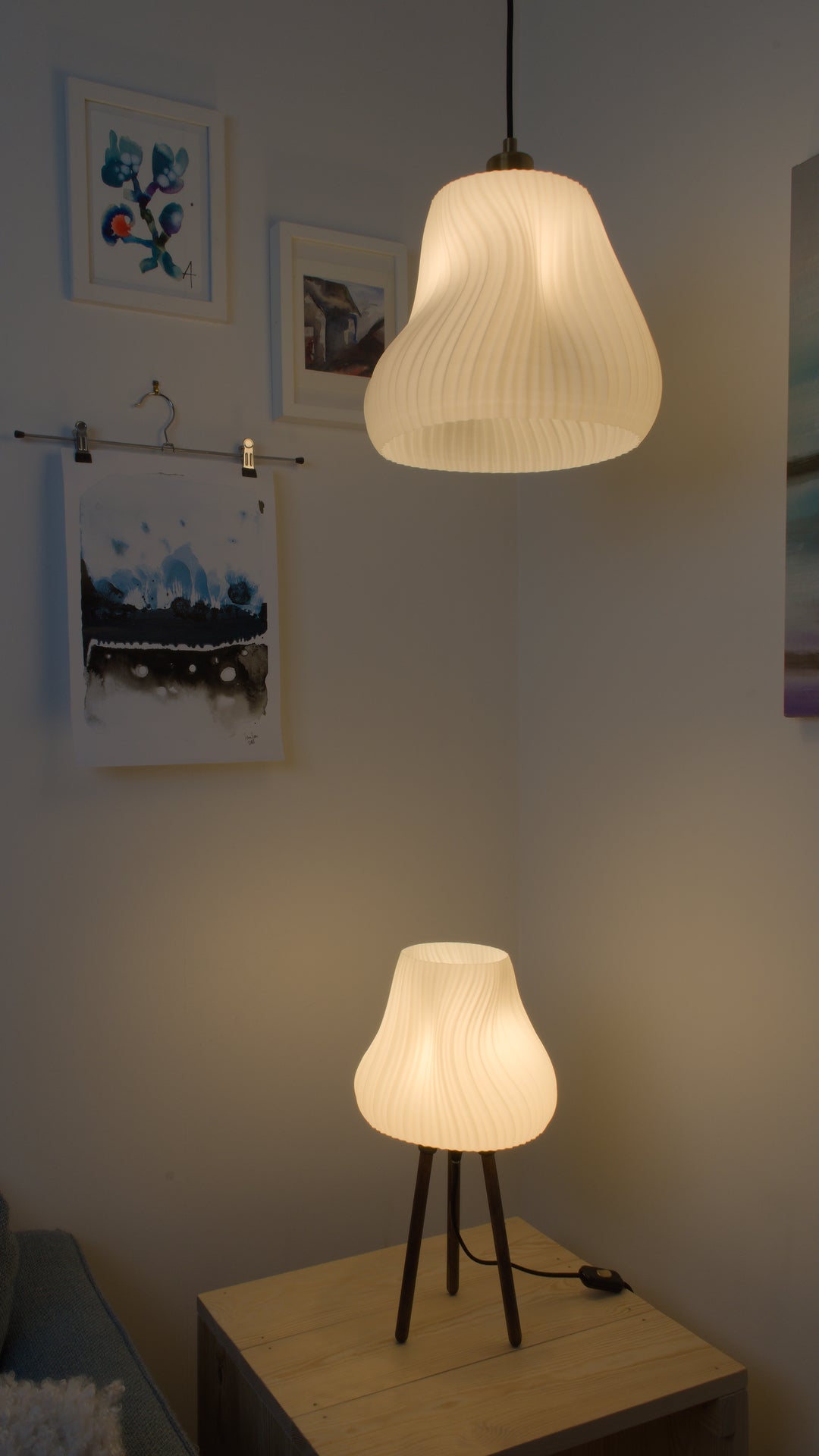 Meringa 01 - Table Lamp Wood