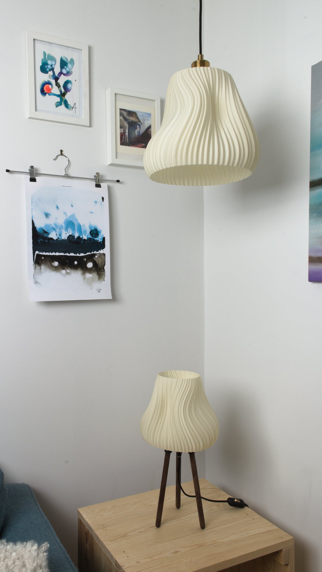 Meringa 01 - Table Lamp Wood