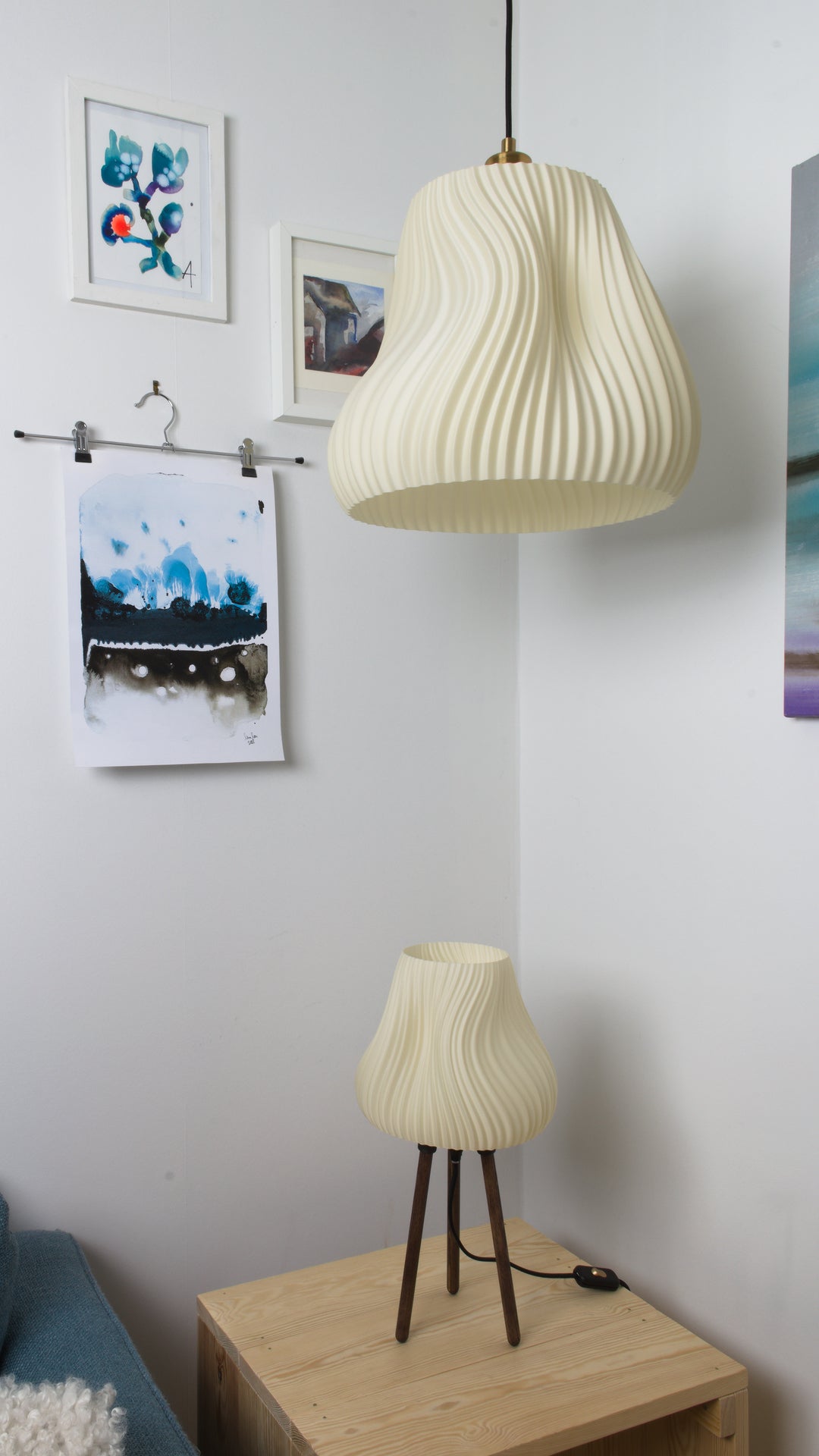 Meringa 01 - Table Lamp Wood