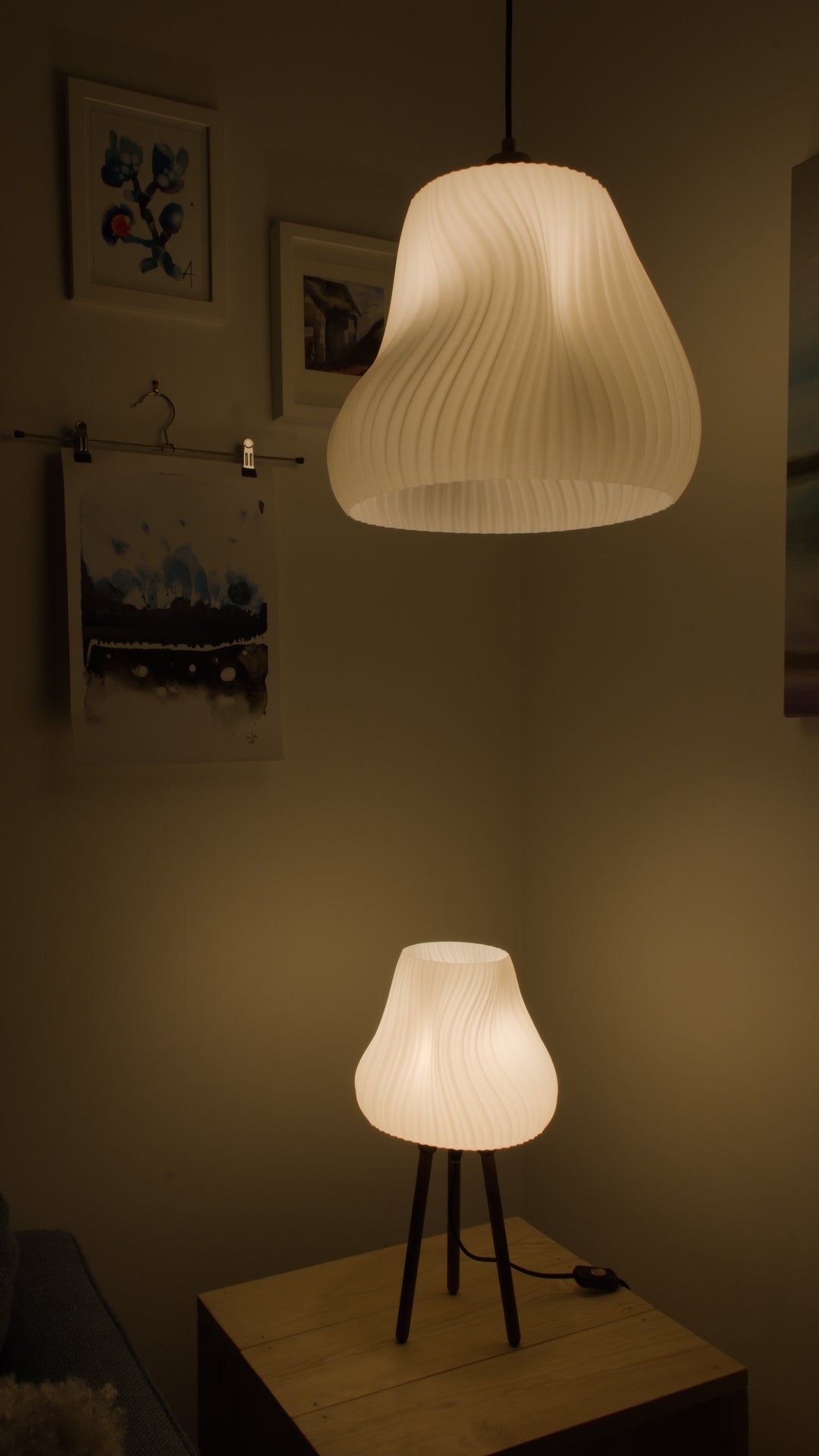 Meringa 01 - Table Lamp Wood