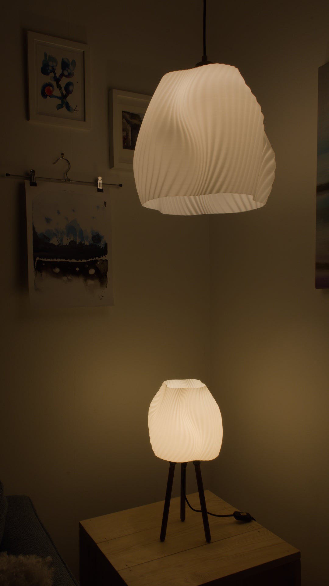 Meringa 02 - Table Lamp Wood